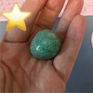 ⭐️Bundle 3/$20 or 5/$25⭐️ Amazonite Round Palm Stone